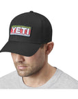 Yeti Rainbow Trout Logo Badge Trucker Hat (Black) model