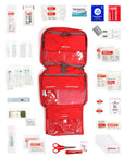 Lifesystems Solo Traveller First Aid Kit laided out