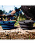 Lifeventures Ellipse Collapsible Bowls (Graphite) out in the wild