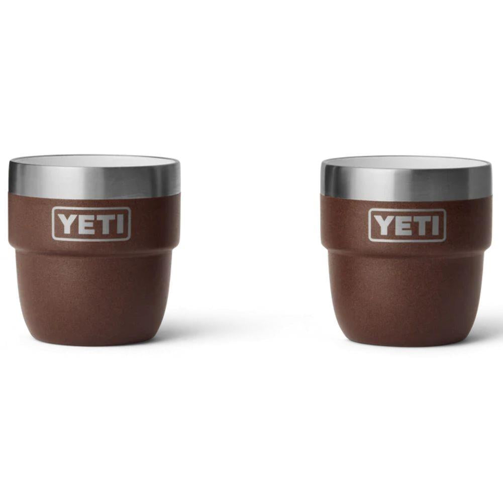 YETI Rambler 4oz マグカップ 2個セット YETI Rambler 4 Oz Espresso Cups 2 Pack (Wetlands Brown) – Summits