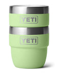 YETI Rambler 4 Oz Espresso Cups 2 Pack (Key Lime) stacklable