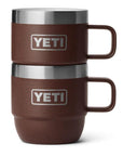 YETI Rambler 6 OZ Stackable Mug 2 Pack (Wetlands Brown) stackable