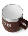 YETI Rambler 6 OZ Stackable Mug 2 Pack (Wetlands Brown) single angle