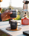 YETI Rambler 6 OZ Stackable Mug 2 Pack (Key Lime) handle