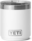 Yeti Rambler 10 oz (296 ml) Stackable Lowball (White)