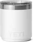 Yeti Rambler 10 oz (296 ml) Stackable Lowball (White) back