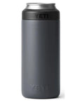 YETI Rambler 250ml Slim Colster Can Insulator (Charcoal) back