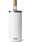 Yeti Rambler Wine Chiller (White) front view