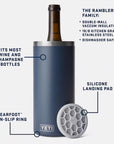 Yeti Rambler Wine Chiller (White) info