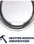Yeti Rambler Mug 14 OZ (Stainless Steel) shattered proof