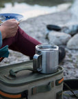 Yeti Rambler Mug 14 OZ (Stainless Steel) camping