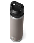 Yeti Rambler 18 OZ Bottle With Chug Cap (Sharktail Taupe) top angle