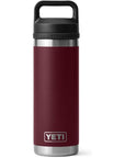 Yeti Rambler 18 OZ Bottle With Chug Cap (Harvest Red)