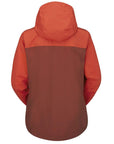 Rab Womens Downpour Eco Waterproof Jacket (Red Grapefruit/Tuscan Red)