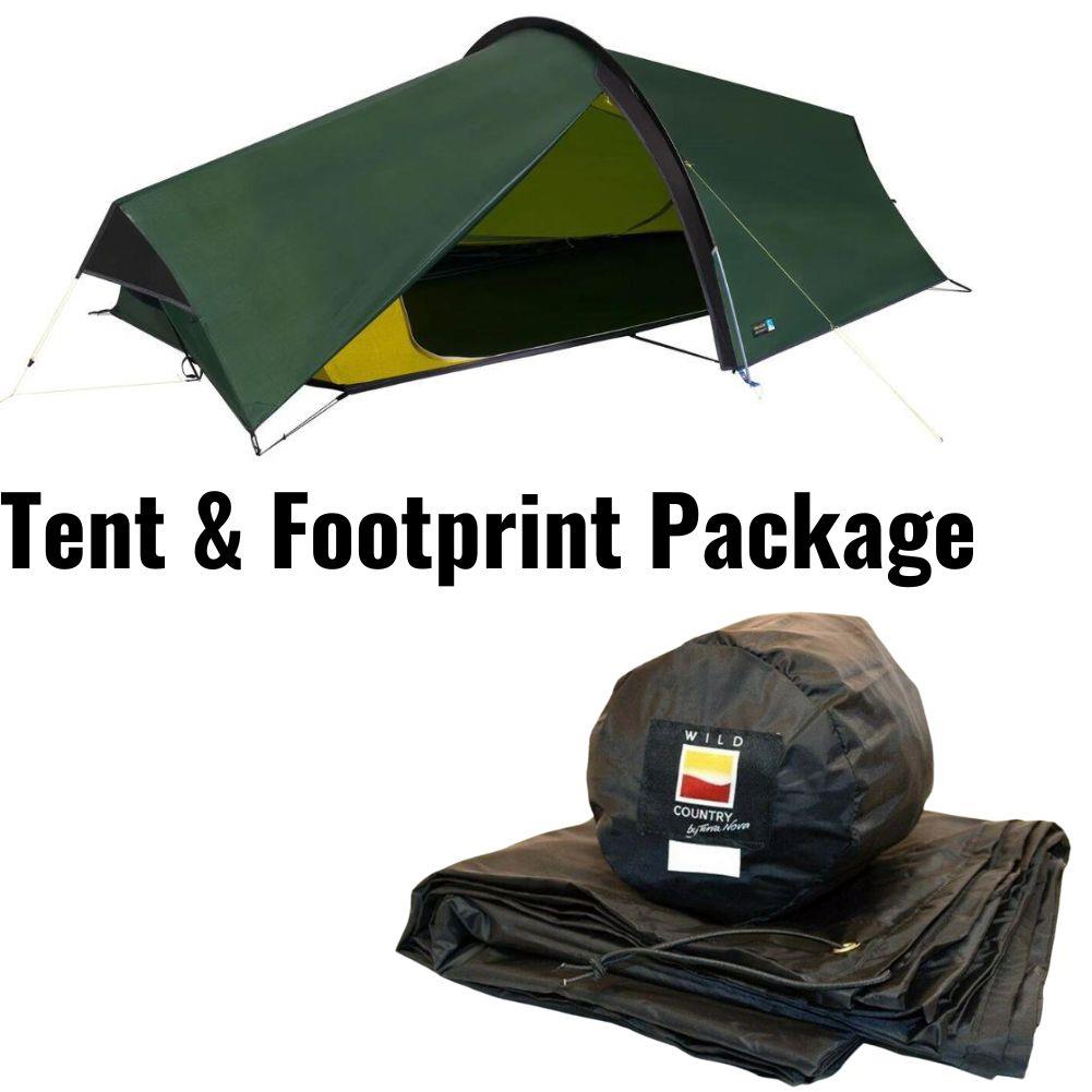 Terra Nova Laser Compact Tent Footprint Package Man