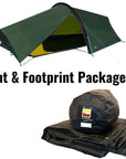 Terra Nova Laser Compact 2 Tent + Footprint Package - 2 Man Lightweight Tent