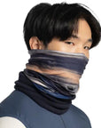 Buff Polar Multifunctional Neckwear (Arky Navy) model angle