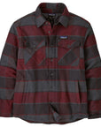 Patagonia Men's Lightweight Insulated Fjord Flannel Shirt (William: Ink Black)