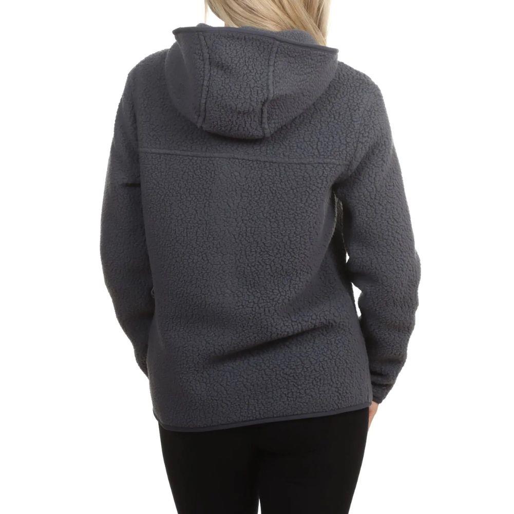 Patagonia Women's Retro Pile Fleece Hoody (Smoulder Blue