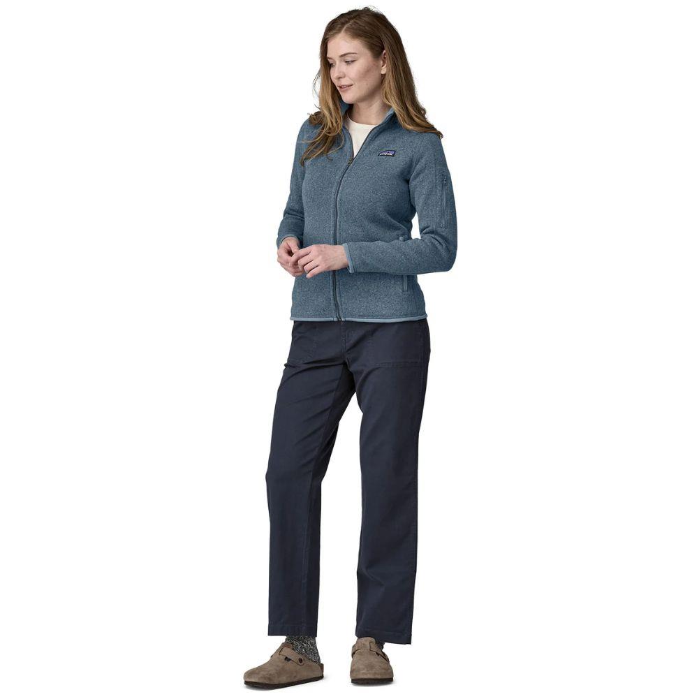 Patagonia Women's Better Sweater Fleece Jacket (Utility Blue) model angle