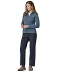 Patagonia Women's Better Sweater Fleece Jacket (Utility Blue) model angle