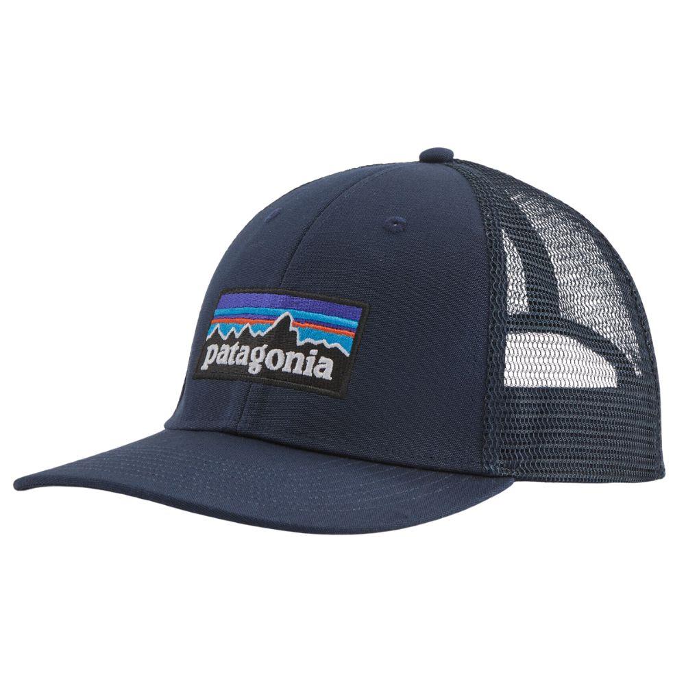Patagonia P-6 Logo LoPro Trucker Hat (New Navy)