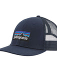 Patagonia P-6 Logo LoPro Trucker Hat (New Navy)