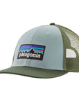 Patagonia P-6 Logo LoPro Trucker Hat (Thermal Blue)