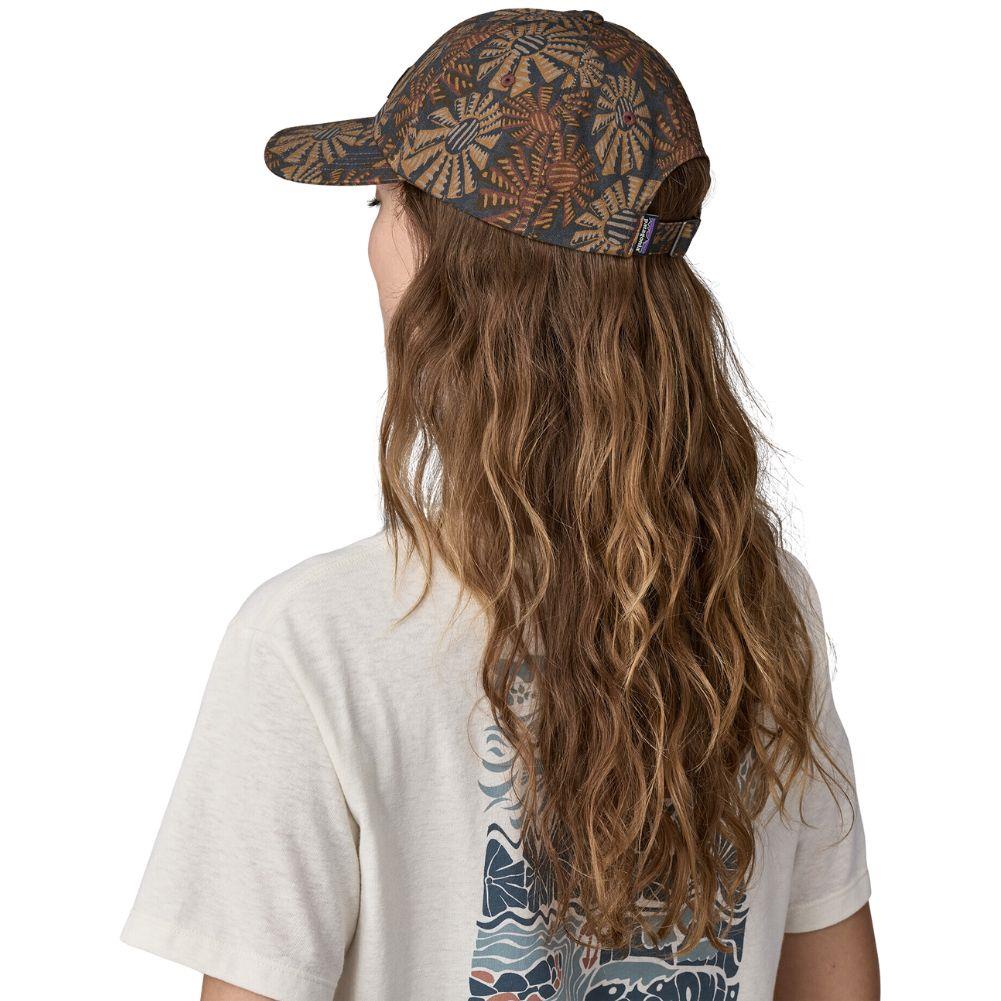 Patagonia P-6 Label Trad Cap (Sun Wave: Smolder Blue) back