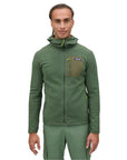 Patagonia Men's R1 Air Full-Zip Hoody (Torrey Pine Green) model front