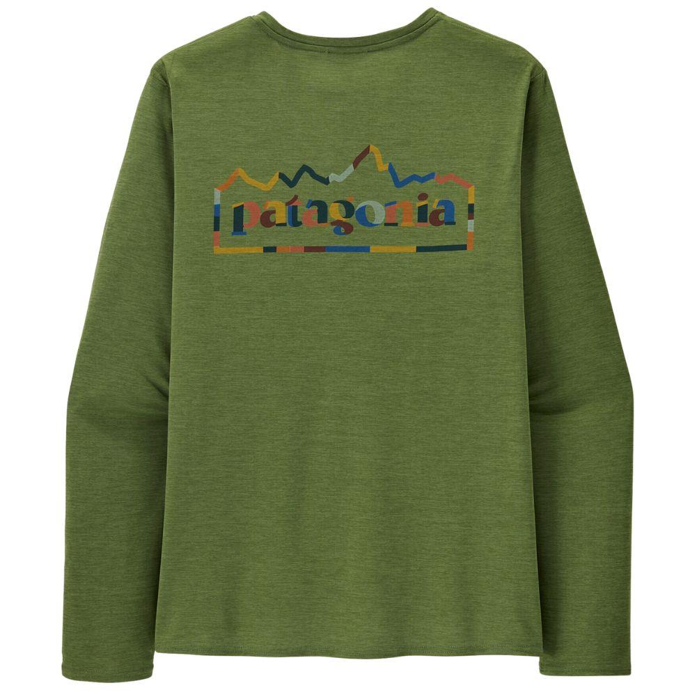 Patagonia Men s Long Sleeved Capilene Cool Daily Graphic Shirt Unity Fitz Terrain Green X Dye