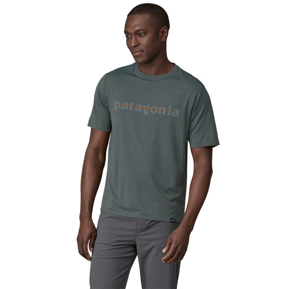 Patagonia Men's Capilene Cool Daily Graphic Shirt (73 Text