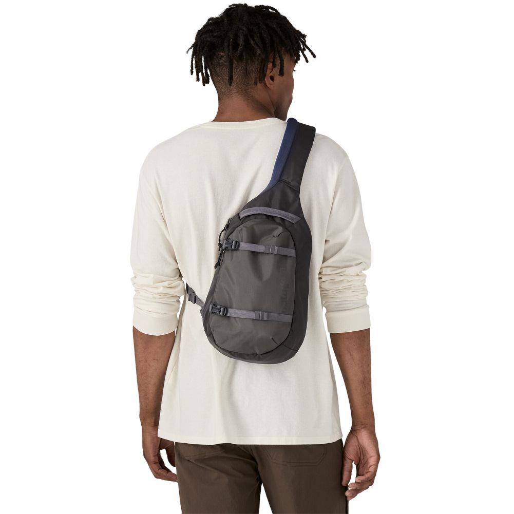 Patagonia Atom Sling Bag 8L (Smolder Blue) model back
