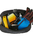 Patagonia Black Hole Cube 3L (Smoulder Blue) stuff in it