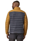 Patagonia Men's Down Sweater Jacket (Raptor Brown) model back