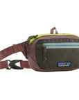 Patagonia Ultralight Black Hole Mini Hip Pack 1L (Patchwork: Pine Needle Green)