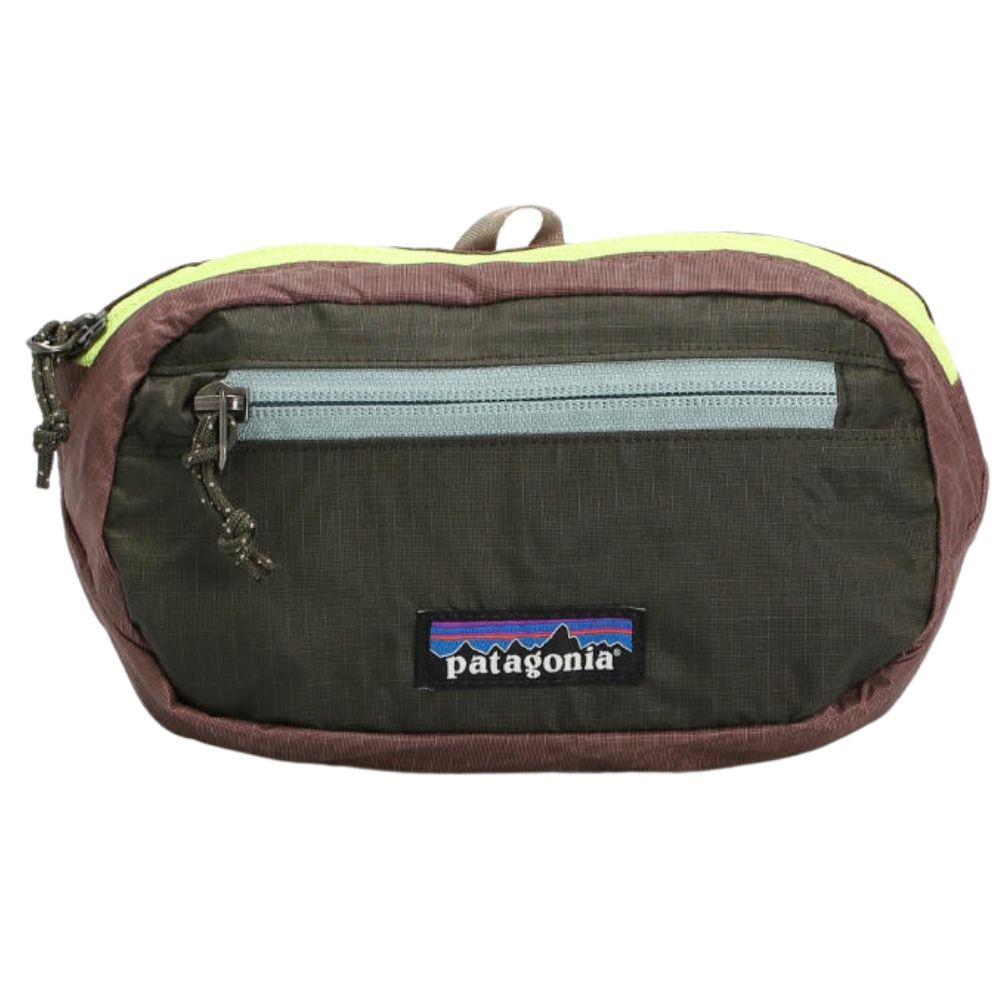 最適な材料 Patagonia Ultralight (Patchwork 1L Pack Hip Mini Hole Black Bags&Wallets