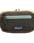 Patagonia Ultralight Black Hole Mini Hip Pack 1L (Patchwork: Pine Needle Green) front