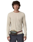 Patagonia Ultralight Black Hole Mini Hip Pack 1L (Patchwork: Pine Needle Green) model front hips