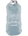 Patagonia Ultralight Black Hole Mini Hip Pack 1L (Thermal Blue) packed up