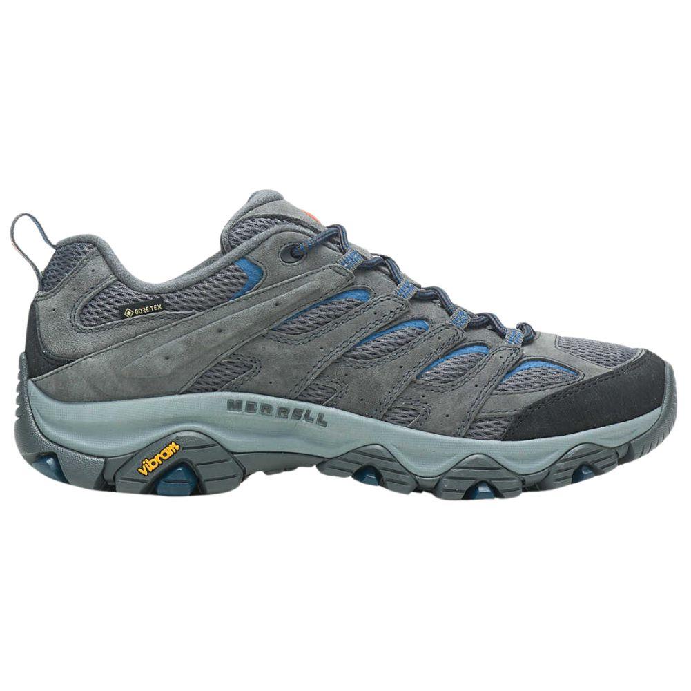 Merrell Men's Moab GORE-TEX Walking Shoes (Granite/Poseidon