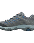 Merrell Men's Moab 3 GORE-TEX Walking Shoes (Granite/Poseidon) left