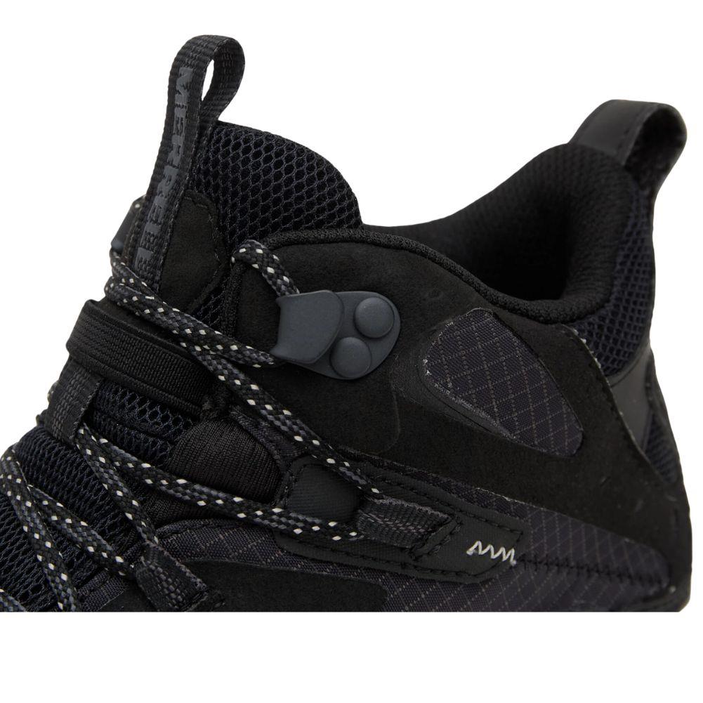 Merrell Women's Moab Speed 2 Mid GORE-TEX Walking Shoes (Black) top close up