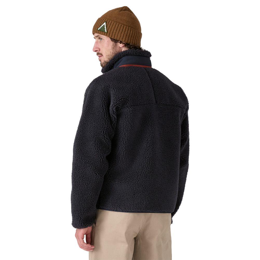 Patagonia Men's Classic Retro-X Fleece Jacket (Smoulder Blue) back model