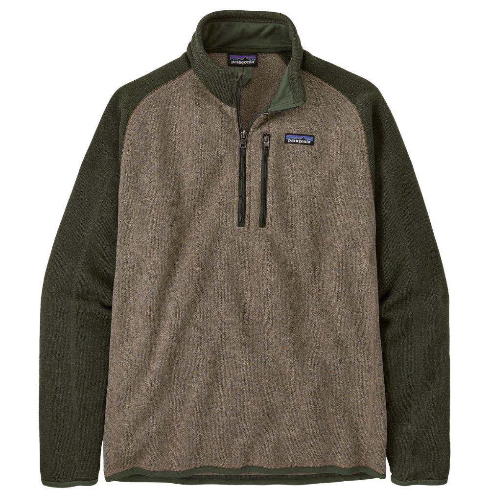 Patagonia Men's Better Sweater 1/4-Zip Fleece (Seabird Grey)