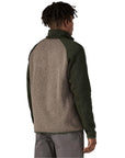 Patagonia Men's Better Sweater 1/4-Zip Fleece (Seabird Grey) model back
