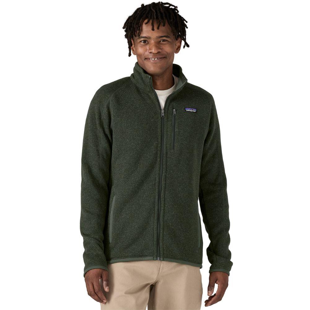Patagonia Men's Better Sweater Fleece Jacket (Torrey Pine Green) model front