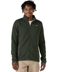 Patagonia Men's Better Sweater Fleece Jacket (Torrey Pine Green) model front
