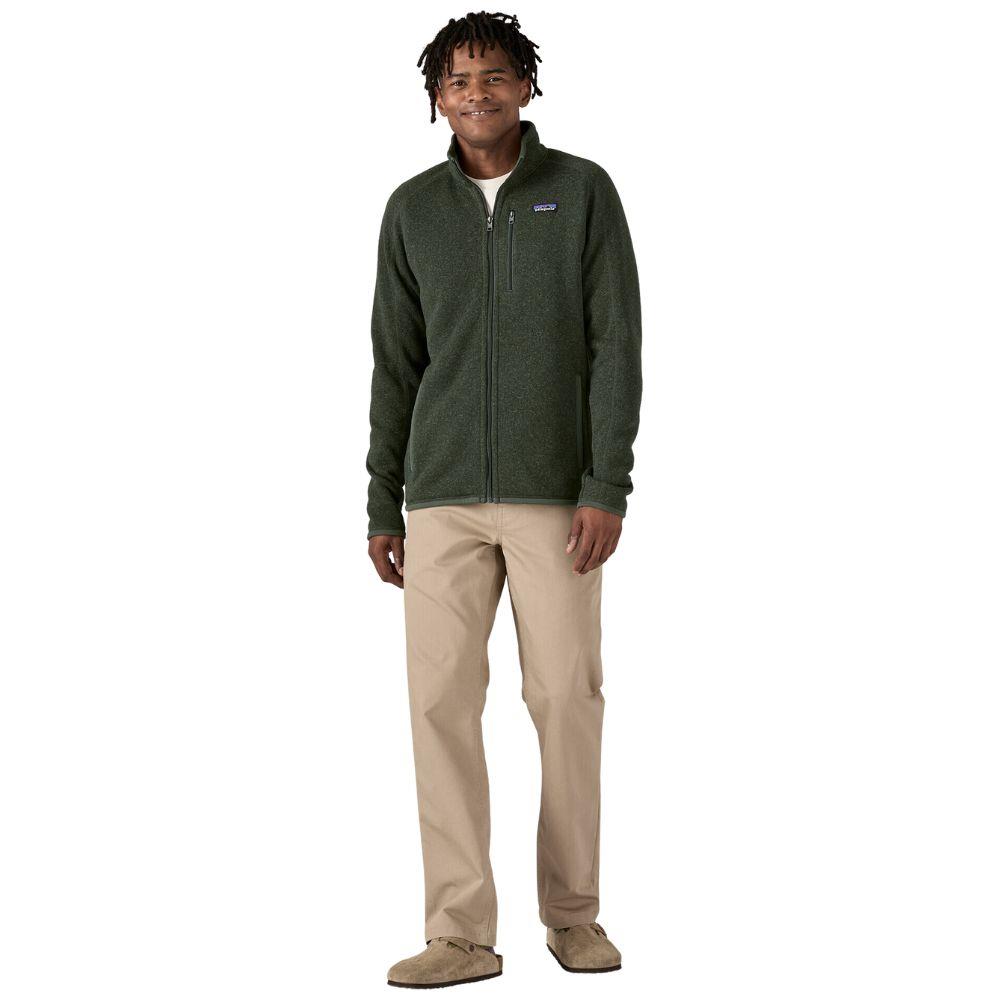 Patagonia Men's Better Sweater Fleece Jacket (Torrey Pine Green) model standing