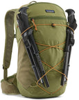 Patagonia Terravia 22L Backpack (Buckhorn Green) poles